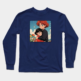 Love of Mother Anime Style Long Sleeve T-Shirt